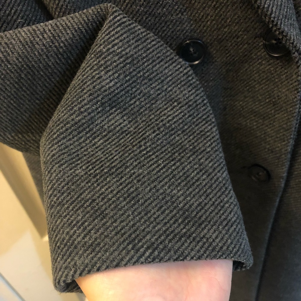 Grey Wool Blazer - image 6